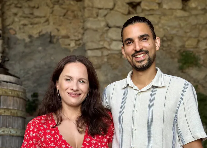 Zita und Carlos im casa abruzzo in Vittorito
